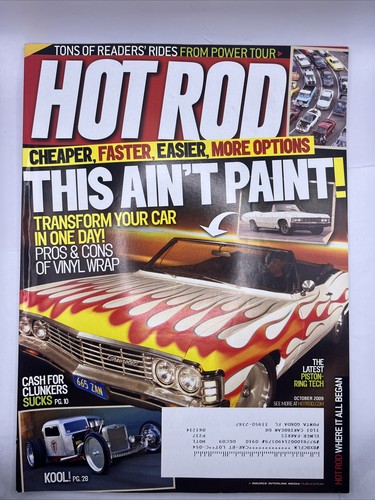 Hot Rod Magazine October 2009 Issue