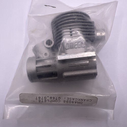 Omega Nitro Engine Crank Case Only OMA9098, 0768, 0787 Vintage Rc Parts