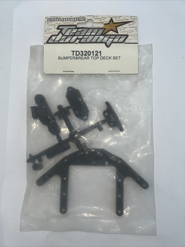 Team Durango Bumper & Rear Top Deck DEX210 TD320121 New