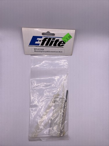 e-Flite H1209 Mounting Accessories & Screwdriver: BCX2/3