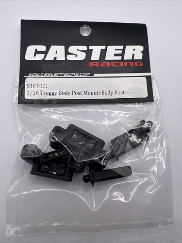 Caster Racing 1/16 Truggy Body Post Mount + Body Post S16T021 Rc Car Part