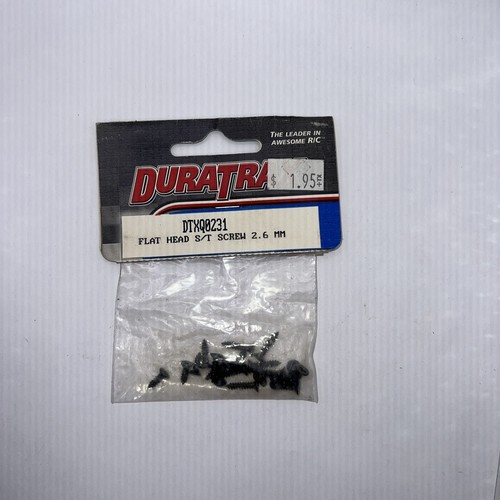 Duratrax #DTXQ0231 FLAT HEAD S/T SCREW 2.6MM
