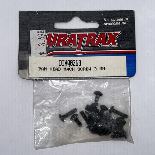 Duratrax DTXQ0263 Pan Head Mach Screw 3mm NIP