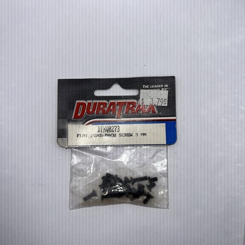 Duratrax #DTXQ0273 FLAT HEAD Machined SCREW 3MM