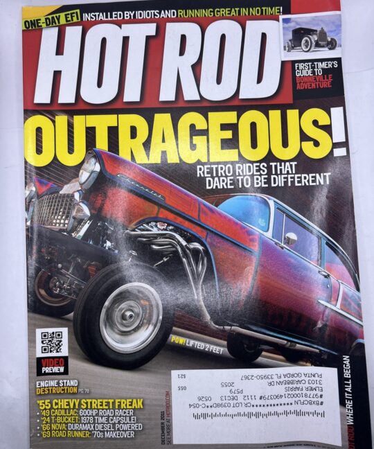 Hot Rod Magazine December 2011 Issue