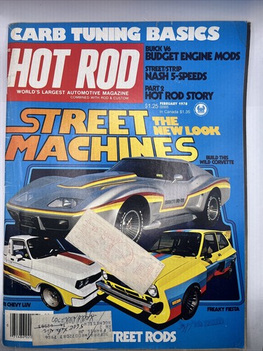 Hot Rod Magazine February Issue 1978