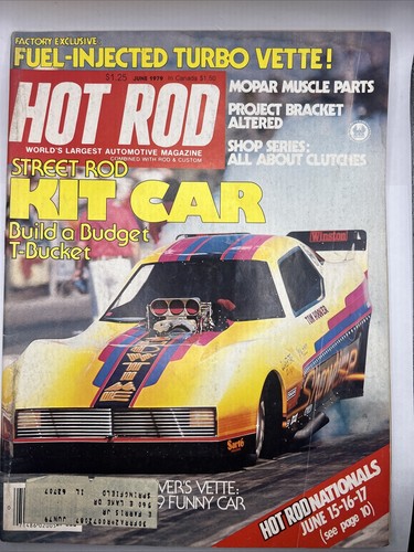 Hot Rod Magazine June Issue 1979