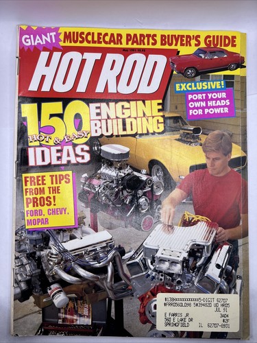 Hot Rod Magazine May 1991 Issue