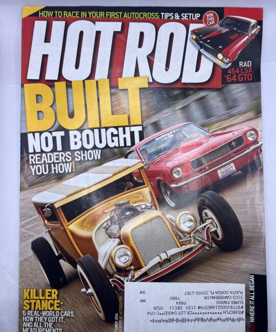 Hot Rod Magazine October 2011 Issue