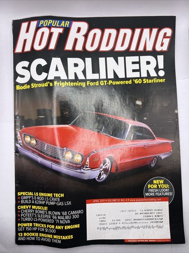 Popular Hot Rodding Magazine April 2011 Issue