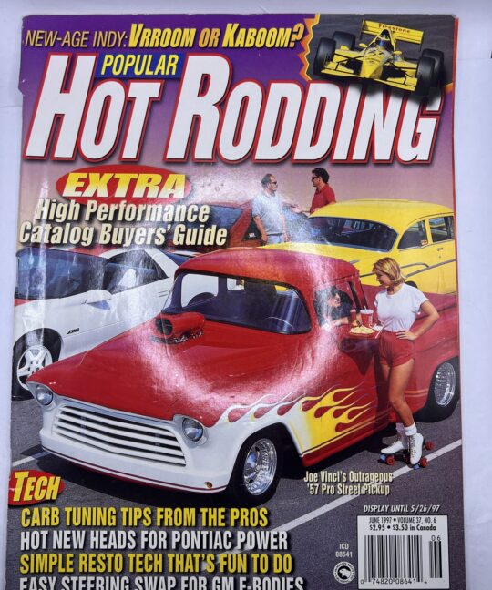 Popular Hot Rodding Magazine June 1997 Back Issue