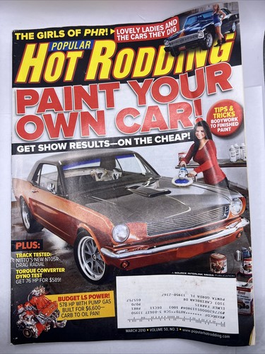 Popular Hot Rodding Magazine March 2010 Back Issue