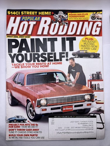 Popular Hot Rodding Magazine May 2012 Issue