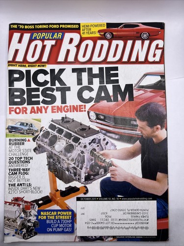 Popular Hot Rodding Magazine October 2011 Issue
