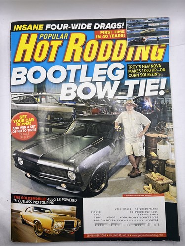 Popular Hot Rodding Magazine September 2009 Back Issue