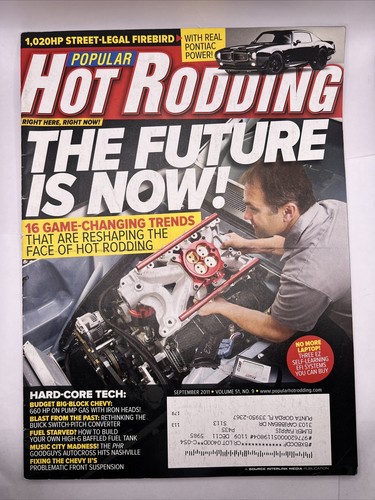 Popular Hot Rodding Magazine September 2011 Issue