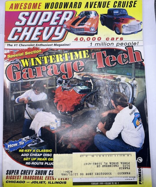 Super Chevy Magazine February Issue 1999