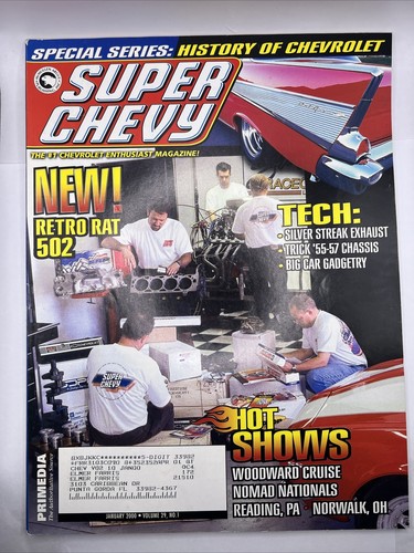 Super Chevy Magazine January 2000 Issue (History Of Chevy)