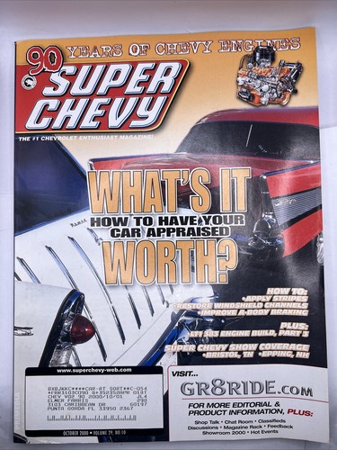 Super Chevy Magazine October 2000 Back Issue