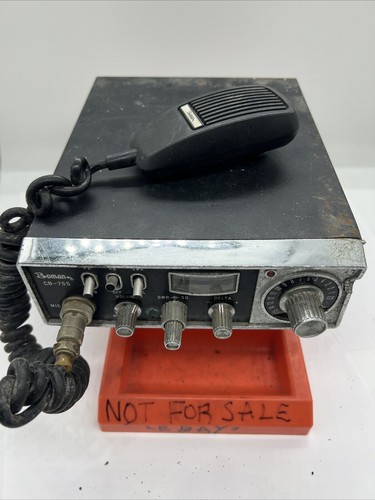Vintage Boman CB-755 Channel Mobile CB Radio Transceiver As IS Unable to Test