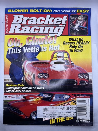 Bracket Racing Magazine August 1999 Back Issue