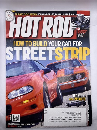Hot Rod Magazine January 2012 Issue