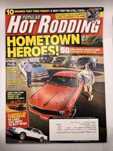 Popular Hot Rodding Magazine January 2011 Issue