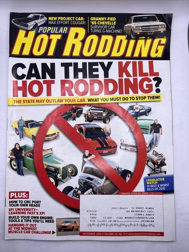 Popular Hot Rodding Magazine November 2010 Back Issue