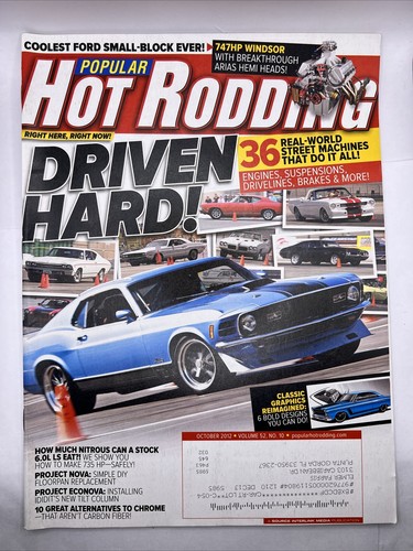 Popular Hot Rodding Magazine October 2012 Issue