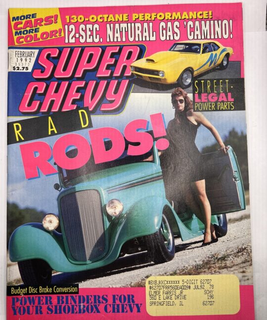 Super Chevy Magazine February 1992
