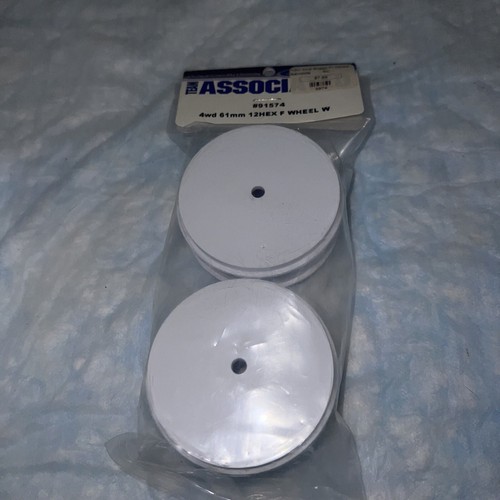 TEAM ASSOCIATED - 4WD 61mm 12Hex F Wheel White