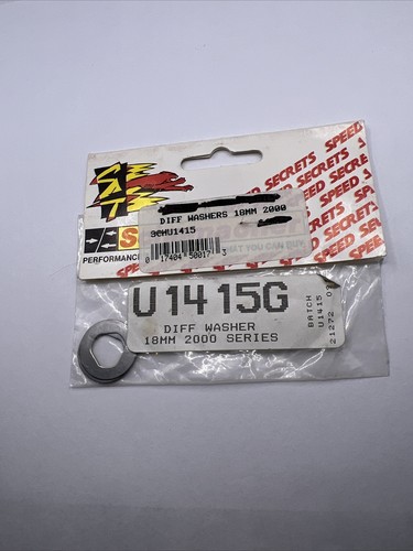 Schumacher Diff Washer 18mm 2000 Series U1415G SCHU1415G