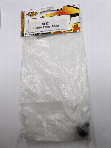 Schumacher Hex Drive/Screw E Start G562 SCHG562 Open Package