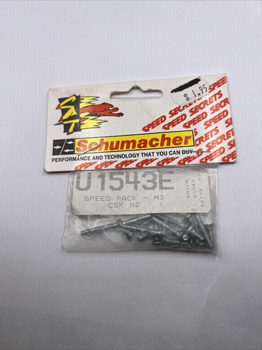 Schumacher M3 Speed Pack CSK HDU1543E SCHU1543E Speed Pack