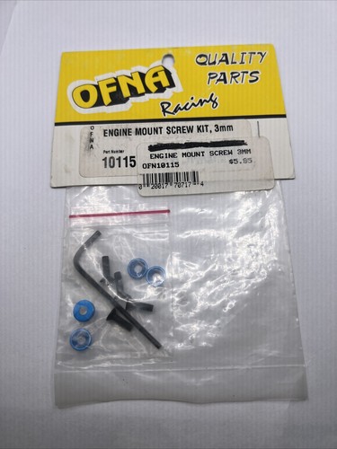 Ofna Racing Engine Mount Screw Kit 3mm Nitro Rc 10115