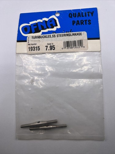 Ofna Racing Turnbuckles, SS Steering Linkage OFN19315 New In The Pack OEM