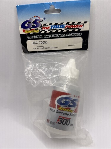 GS Racing 70005 Pure Silicone Shock Oil 300 CPS