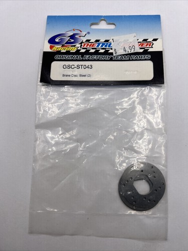 GS Racing Brake Disc, Steel New OEM GSC-ST043