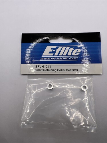 EFLH1214 Shaft Retaining Collar Set: BCX; new E-flite Blade 1214