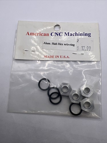 American CNC Machining Aluminum Hub Hex With O-Ring