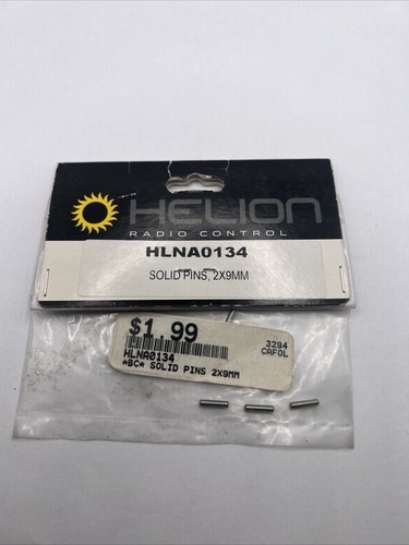 Helion Dominus Solid Pins 2X8MM HLNA0134 New OEM Helion Rc Car