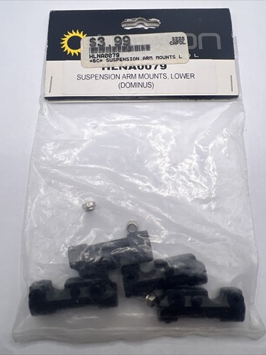 Helion Dominus Suspension Arm Mounts Lower HLNA0079 New OEM Helion Rc Car