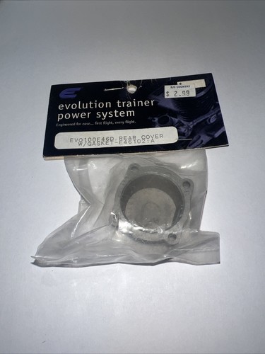Evolution Trainer Power System Rear Cover With Gasket- E46102 : A