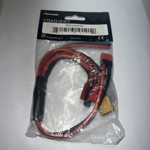 RADIENT RDNA0334 CHARGE ADAPTER SQUID HCT FEMALE TO XT-60,TAM,JST,MINI,FUT,BLANK
