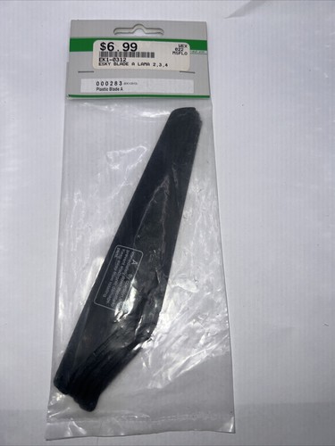 E Sky EK1-0312 000283 Plastic blade A E-sky Esky heli RC model parts NOS
