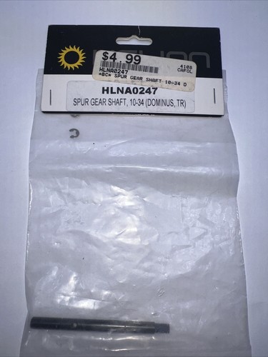 Helion Spur Gear Shaft, 10-34 HLNA0247 (Dominus,TR)