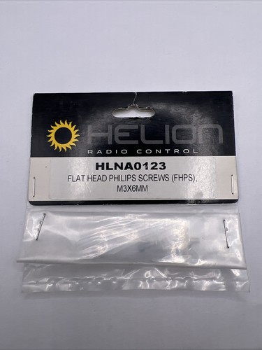 Helion RC Flat Head Philips Screws (FHPS) M23X6mm HLNA023