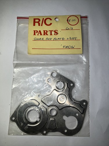 TAMIYA FROG GEARBOX LEFT SIDE PLATE Frog Brat Mud Blaster 1980’s New OEM