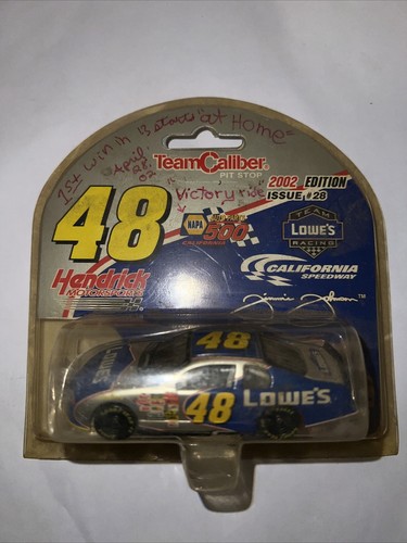 Jimmie Johnson #48 1:64 Lowe’s TeamCaliber/Hendrick’s 2002 Issue #28