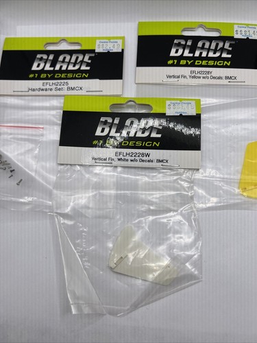 E-Flite Blade Lot EFLH2225 Hardware Set: BMCX Lot Of With Fins